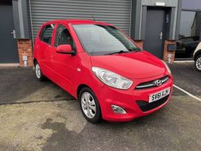 HYUNDAI I10 2011 (61) at M J Lawrence Car Sales Caistor