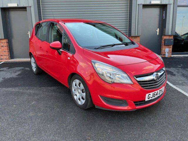 Vauxhall Meriva 1.4 EXCLUSIV Automatic 5dr 118BHP MPV Petrol Red