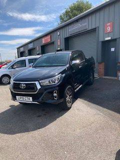 TOYOTA HILUX 2019 (19) at M J Lawrence Car Sales Caistor